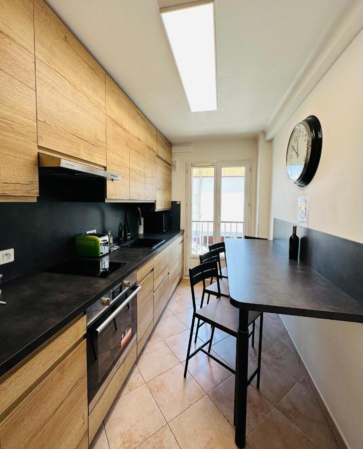 The Nice - 3 Rooms, 3Air Cond, 3Tv, 3Fans, 2 Wc, Wifi Everywhere 5Min Aeroport, Train, Beach, 1Min Tram, 15 Min Centre, Port, Parking Possible Kültér fotó
