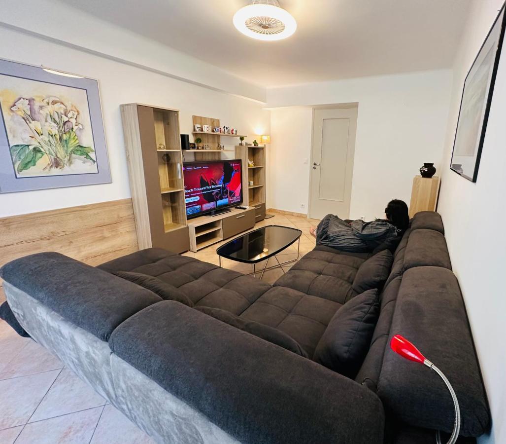 The Nice - 3 Rooms, 3Air Cond, 3Tv, 3Fans, 2 Wc, Wifi Everywhere 5Min Aeroport, Train, Beach, 1Min Tram, 15 Min Centre, Port, Parking Possible Kültér fotó