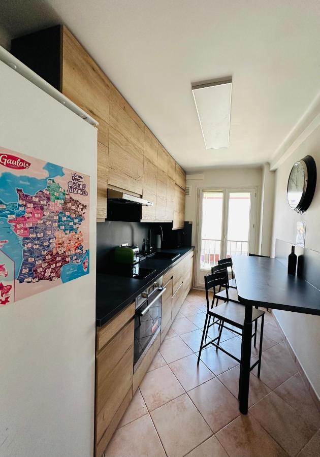The Nice - 3 Rooms, 3Air Cond, 3Tv, 3Fans, 2 Wc, Wifi Everywhere 5Min Aeroport, Train, Beach, 1Min Tram, 15 Min Centre, Port, Parking Possible Kültér fotó